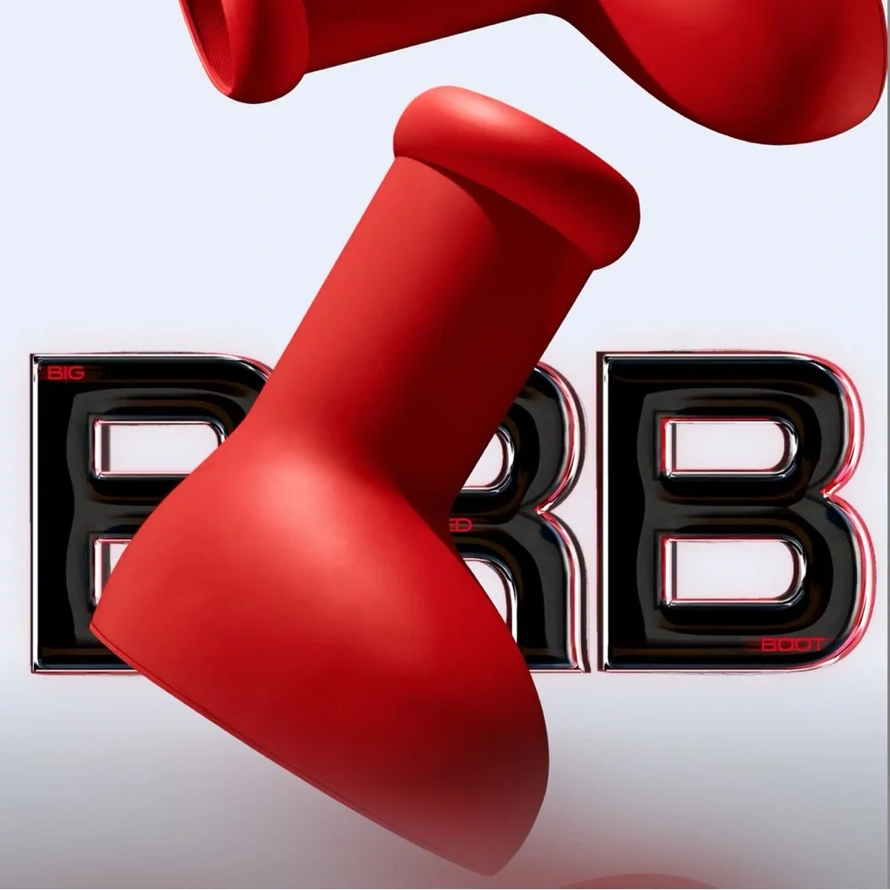 MSCHF Astro boy Big red boot
